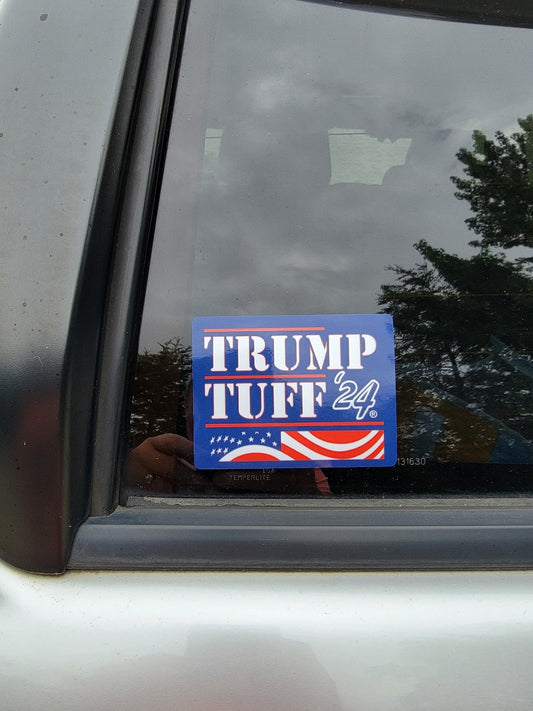 Trump Tuff Decal - Blue