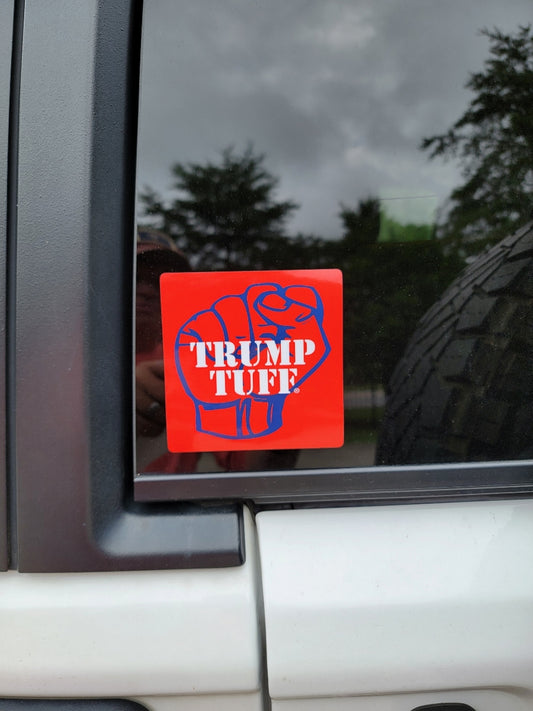 Trump Tuff Decal - Red