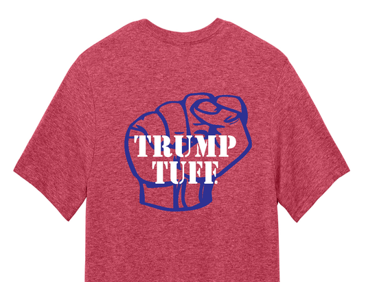 Trump Tuff T-Shirt Red Heather