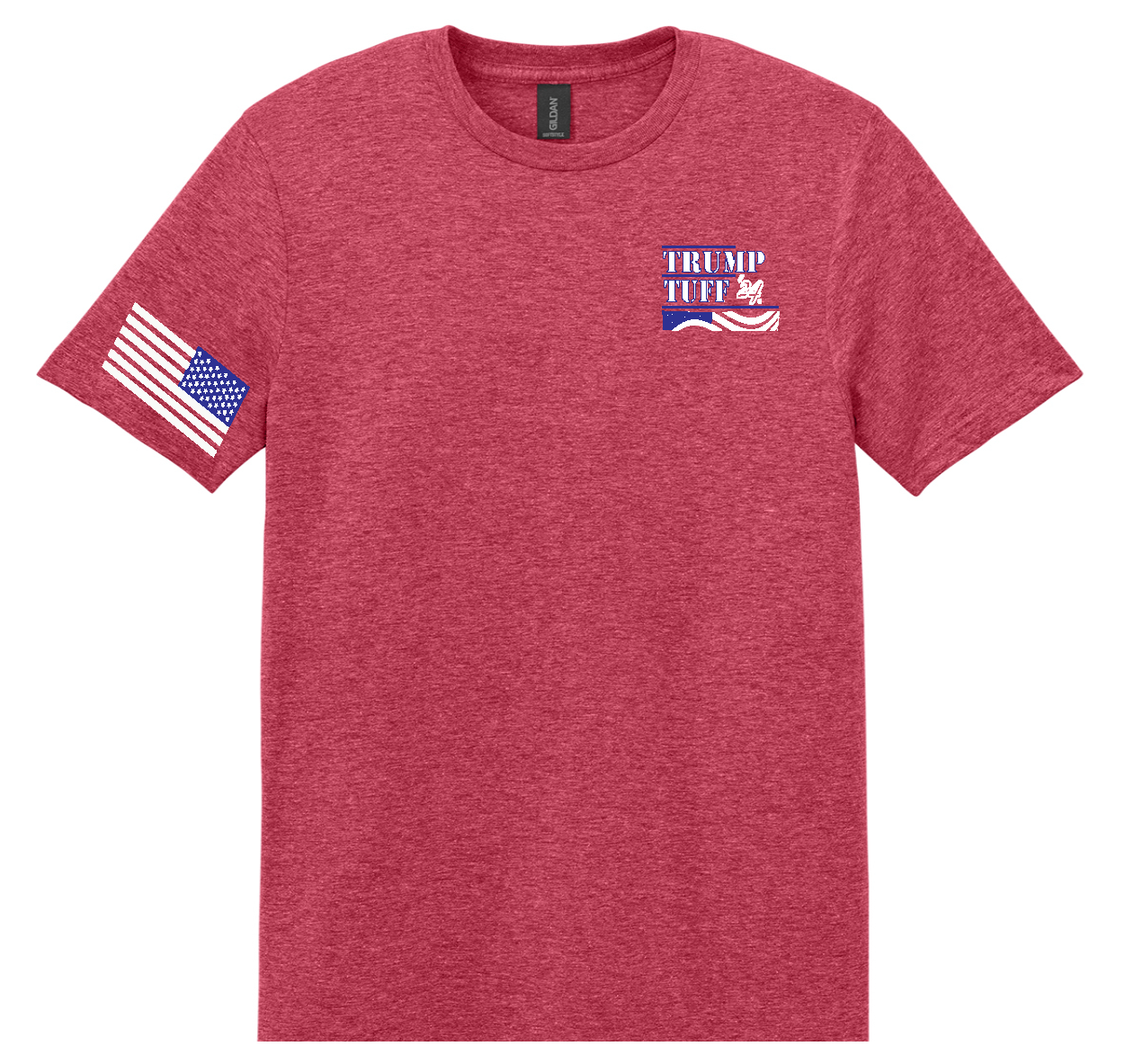 Trump Tuff T-Shirt Red Heather